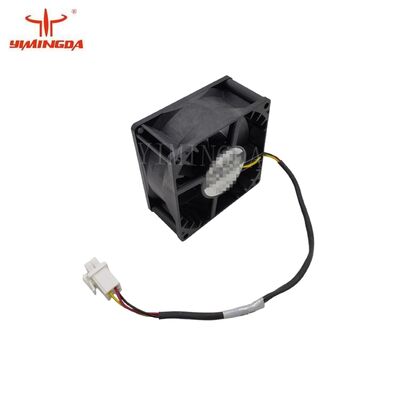 섬유 절단기 부품 번호 1012453000 / 1011409000 팬, 80x80x38mm, 90CFM, 24VDC